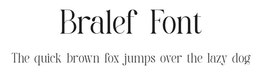 Bralef Font by ErmediaStudio — Decorative Font