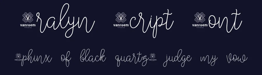 Bralyn Script Font by Vanroem — Script Handwritten Font — thumbnail 2