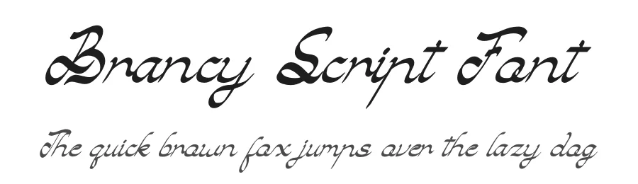 Brancy Script Font by Denustudios — Script Handwritten Font