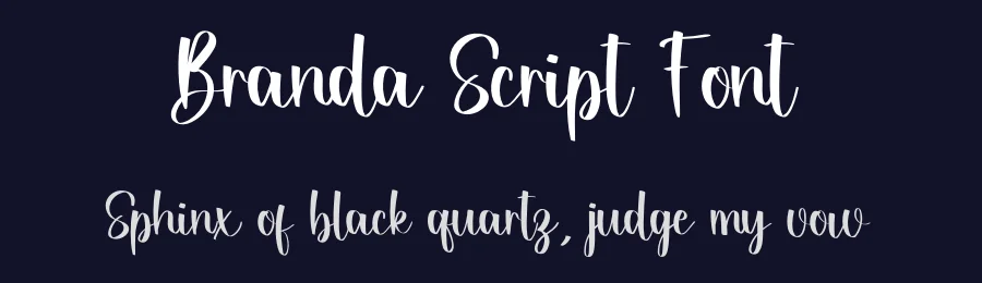 Branda Script Font by inermediaSTUDIO — Script Handwritten Font — thumbnail 2