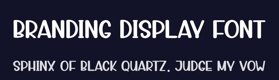 Branding Display Font by creativeletter — Display Font — thumbnail 2