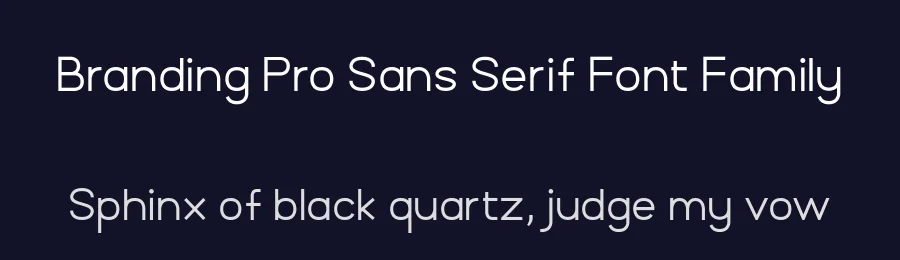 Branding Pro Sans Serif Font Family by Johandika Syahputra Lubis — Sans Serif Font — thumbnail 2