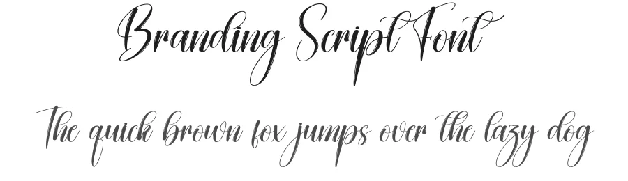 Branding Script Font by creativeletter — Script Handwritten Font
