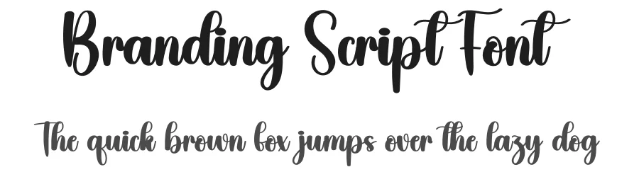 Branding Script Font by creativeletter — Script Handwritten Font