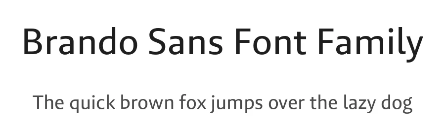 Brando Sans Font Family by Mike Abbink — Sans Serif Font