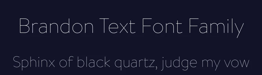 Brandon Text Font Family by HVD Fonts — Sans Serif Font — thumbnail 2