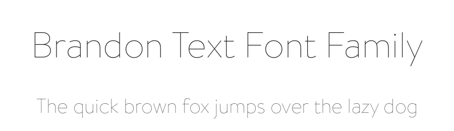 Brandon Text Font Family by HVD Fonts — Sans Serif Font