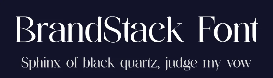 BrandStack Font by UICreative — Serif Font — thumbnail 2