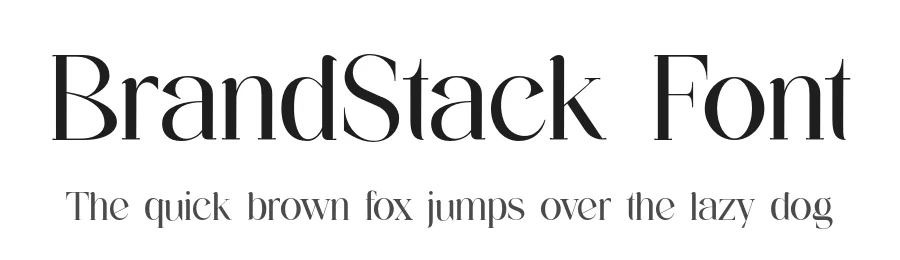 BrandStack Font by UICreative — Serif Font