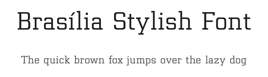 BrasΓlia Stylish Font by Roningermany22 β Serif Font