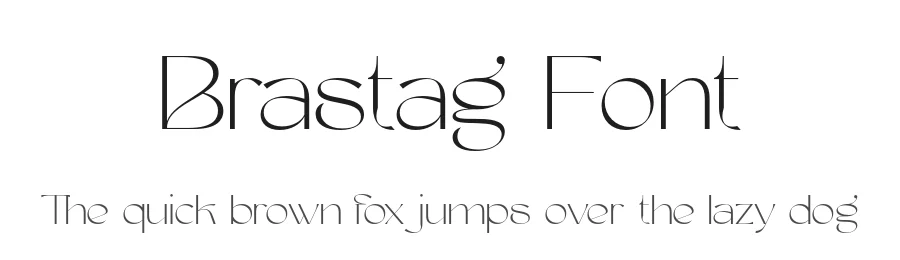 Brastag Font by Ekahermawan โ Sans Serif Font