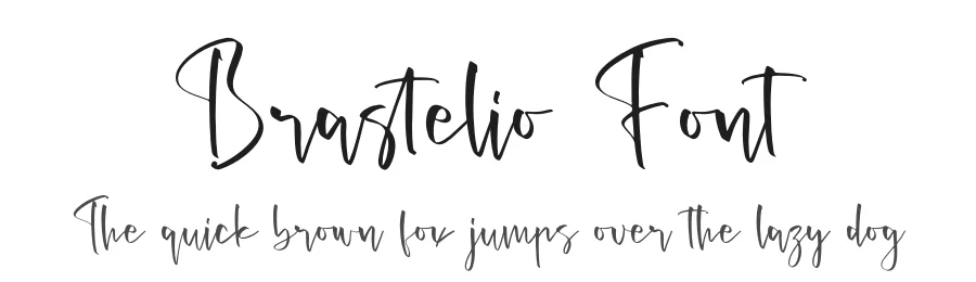 Brastelio Font by letterfabric — Script Handwritten Font