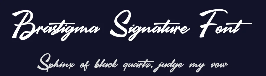 Brastigma Signature Font by Basnistudio — Script Handwritten Font — thumbnail 2