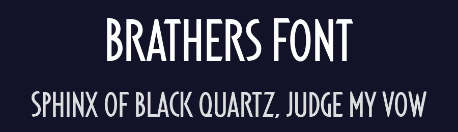 Brathers Font by Sensatype Studio — Sans Serif Font — thumbnail 2