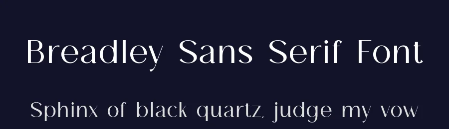 Breadley Sans Serif Font by Ardyanatypes — Sans Serif Font — thumbnail 2