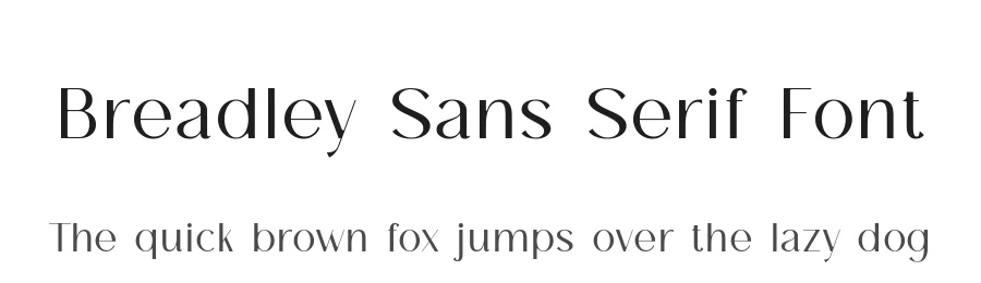 Breadley Sans Serif Font by Ardyanatypes β Sans Serif Font