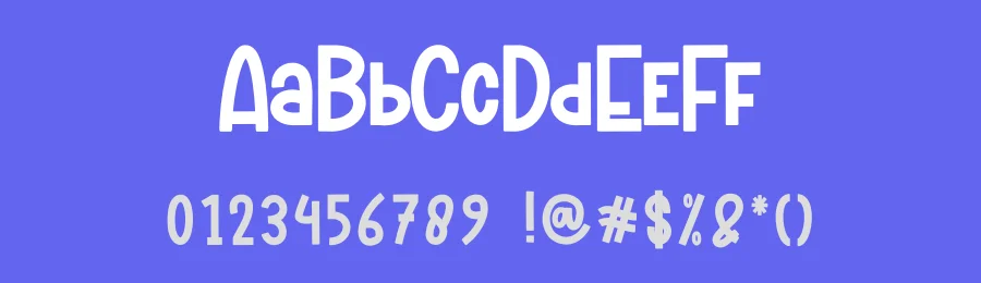 Break Fast Display Font by creativeletter — Display Font — thumbnail 3