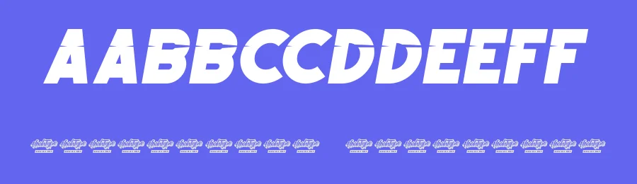 Breaking Marker Font by noahtype — Display Font — thumbnail 3