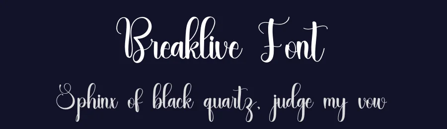 Breaklive Font by inermediaSTUDIO — Script Handwritten Font — thumbnail 2