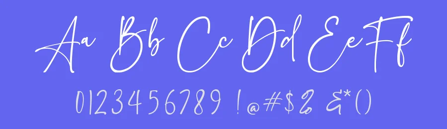 Breathine Font by MJB Letters — Script Handwritten Font — thumbnail 3