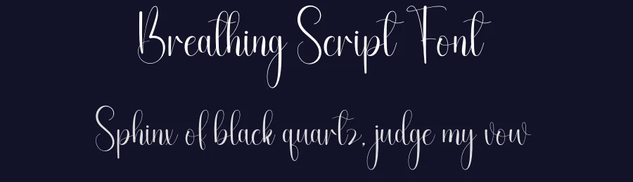 Breathing Script Font by andikastudio — Script Handwritten Font — thumbnail 2