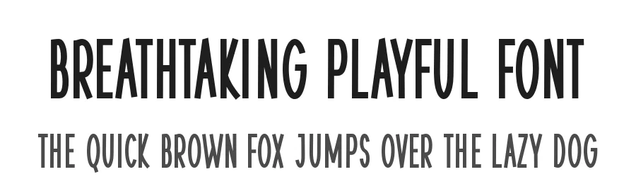 Breathtaking Playful Font by Hanna Bie — Display Font