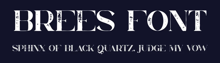 Brees Font by vpcreativeshop — Display Font — thumbnail 2