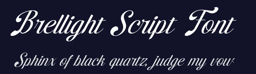 Brellight Script Font by timelesstype.co — Display Font — thumbnail 2