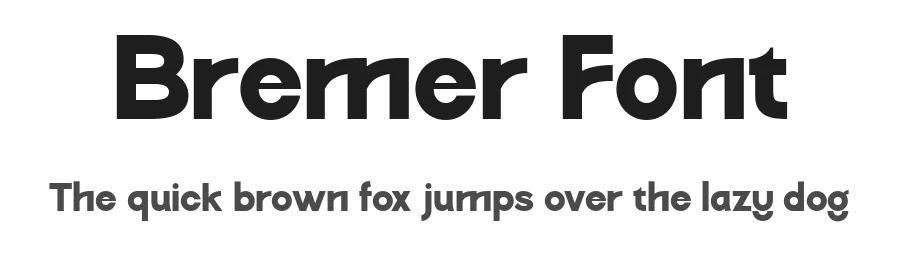 Bremer Font by Pekotype — Display Font