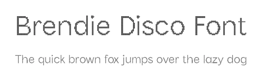 Brendie Disco Font by craftsupplyco — Display Font
