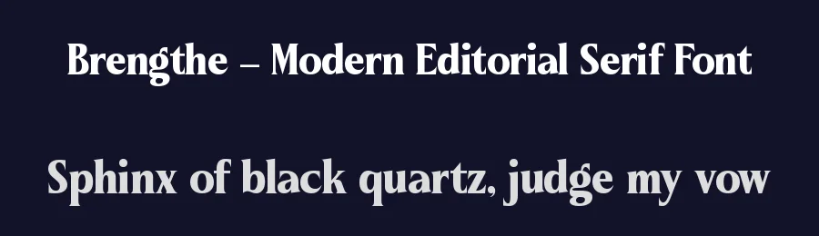 Brengthe – Modern Editorial Serif Font by timelesstype.co — Serif Font — thumbnail 2