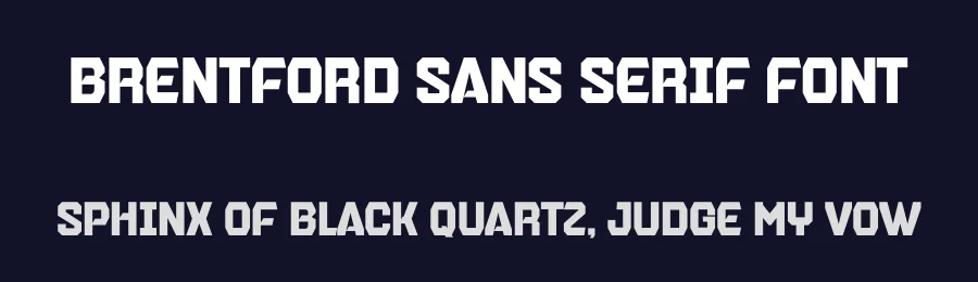 Brentford Sans Serif Font by Trequartista Studio — Sans Serif Font — thumbnail 2
