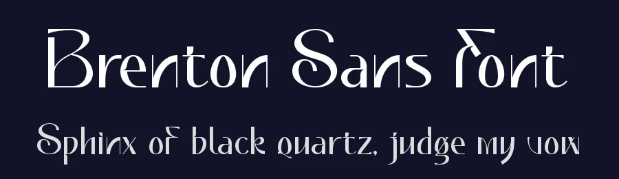 Brenton Sans Font by MaxWyner Shop — Sans Serif Font — thumbnail 2