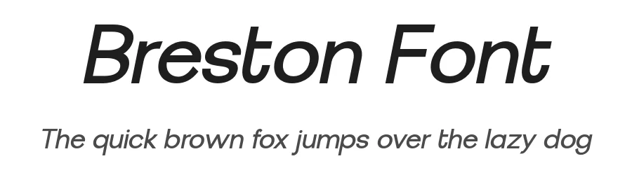 Breston Font by Gian Studio — Sans Serif Font