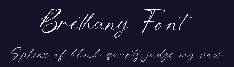 Brethany Font by figuree studio — Script Handwritten Font — thumbnail 2