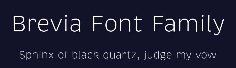 Brevia Font Family by HVD Fonts — Sans Serif Font — thumbnail 2