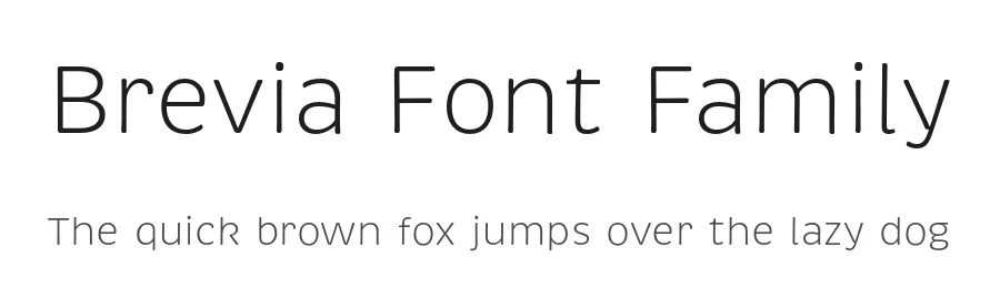 Brevia Font Family by HVD Fonts β Sans Serif Font