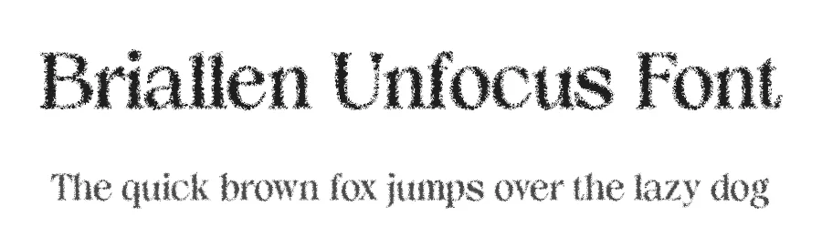 Briallen Unfocus Font by craftsupplyco — Display Font