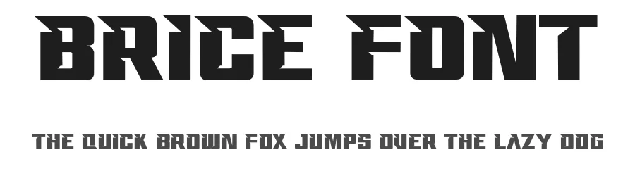 Brice Font by Vroz Studio — Display Font
