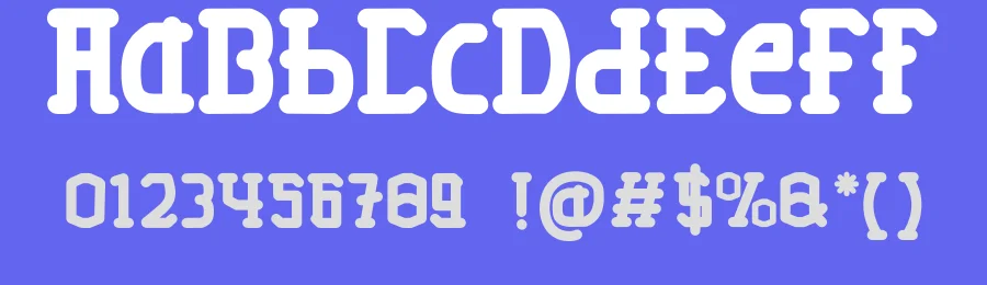 Brickde Display Font by Dhabee — Display Font — thumbnail 3