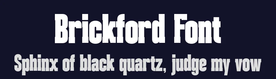 Brickford Font by Ardyanatypes — Slab Serif Font — thumbnail 2