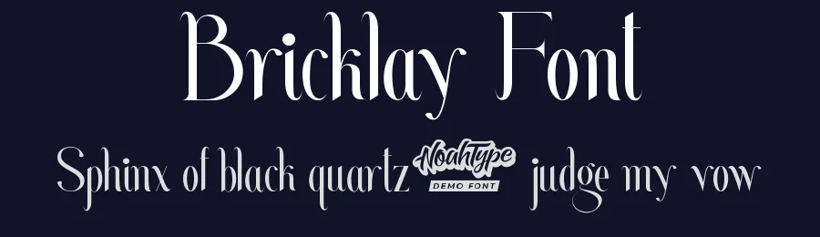 Bricklay Font by noahtype — Display Font — thumbnail 2