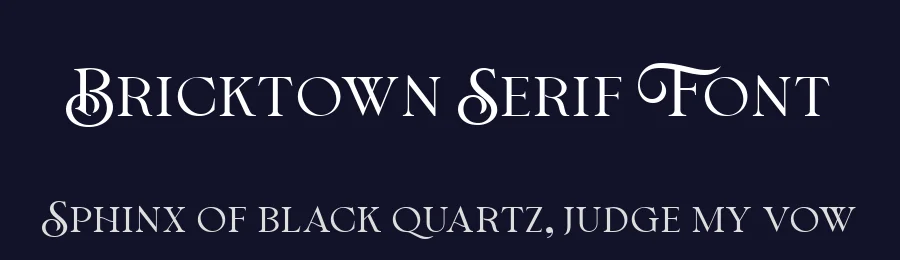 Bricktown Serif Font by fontkong — Serif Font — thumbnail 2