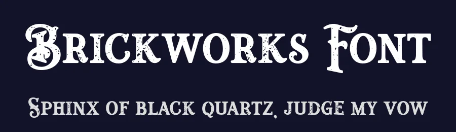 Brickworks Font by UICreative — Serif Font — thumbnail 2