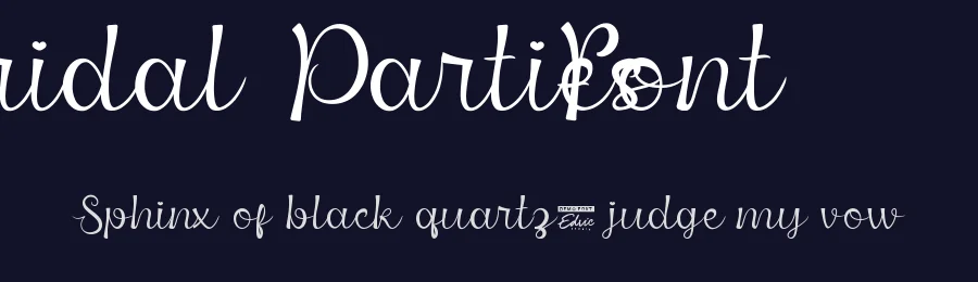 Bridal Parties Font by edricstudio — Script Handwritten Font — thumbnail 2