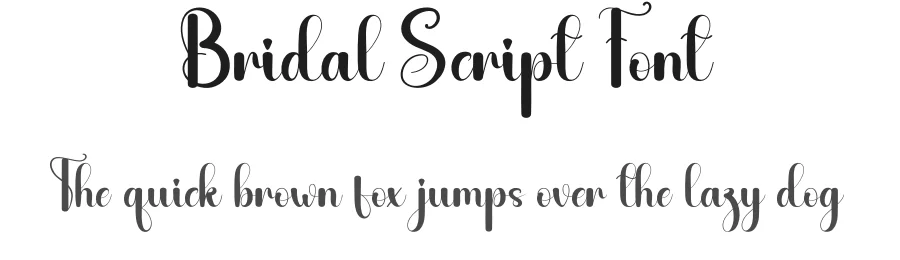 Bridal Script Font by andikastudio — Script Handwritten Font