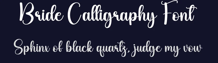 Bride Calligraphy Font by andikastudio — Script Handwritten Font — thumbnail 2