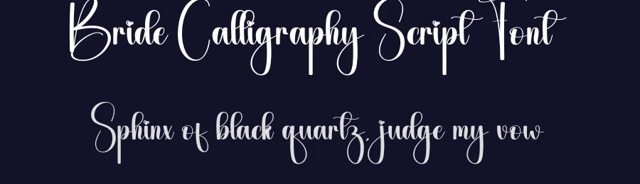 Bride Calligraphy Script Font by andikastudio — Script Handwritten Font — thumbnail 2
