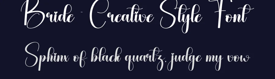 Bride – Creative Style Font by andikastudio — Script Handwritten Font — thumbnail 2