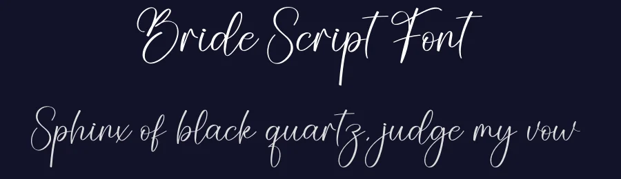 Bride Script Font by creativeletter — Script Handwritten Font — thumbnail 2